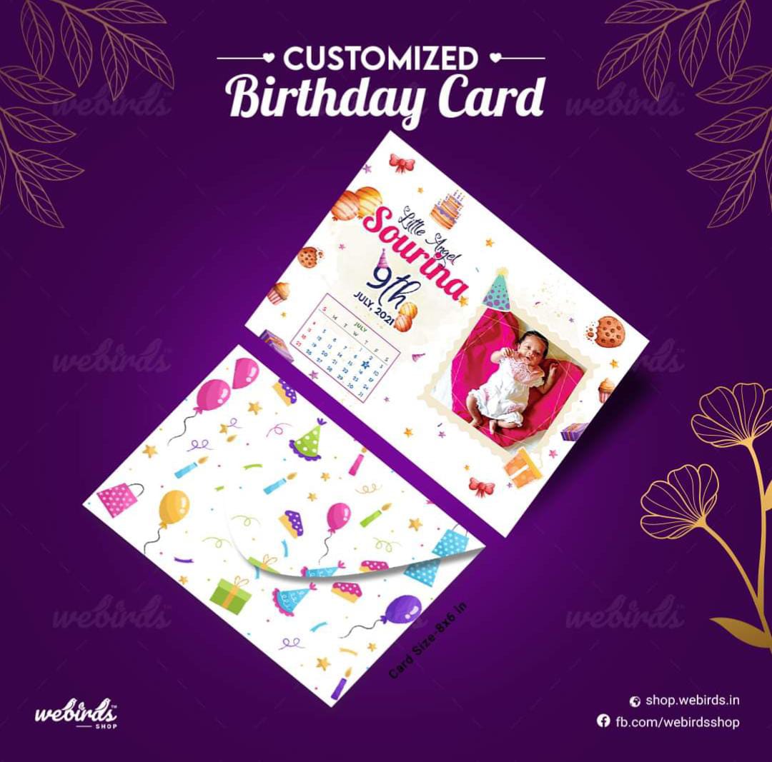 Birthday Card Design By Webirds