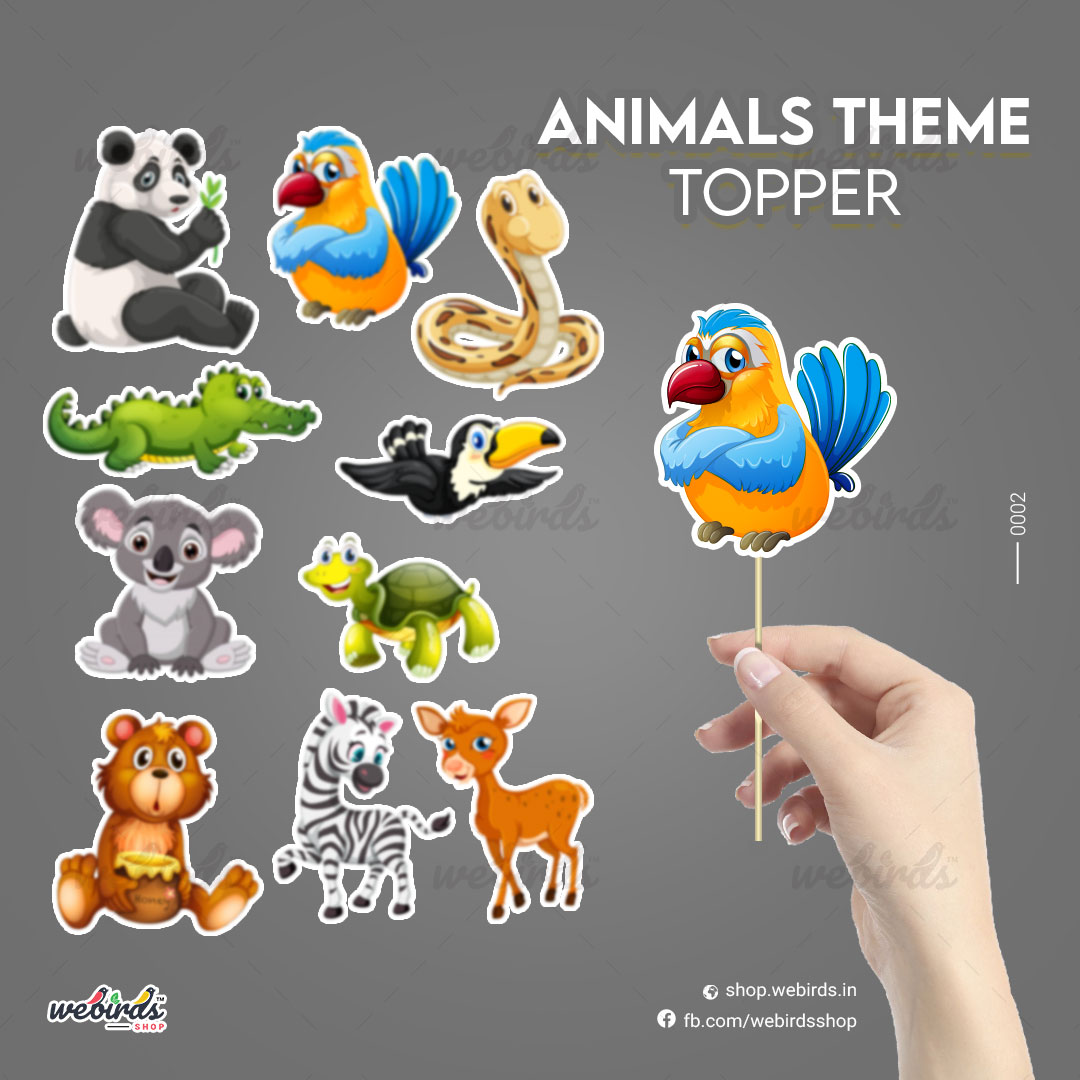 Animal Topper By Webirds