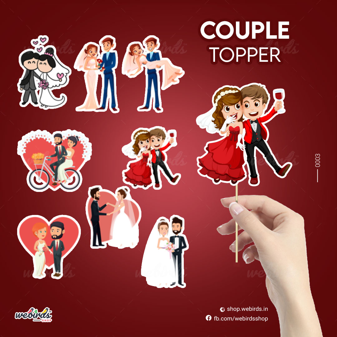 Couple Topper By Webirds