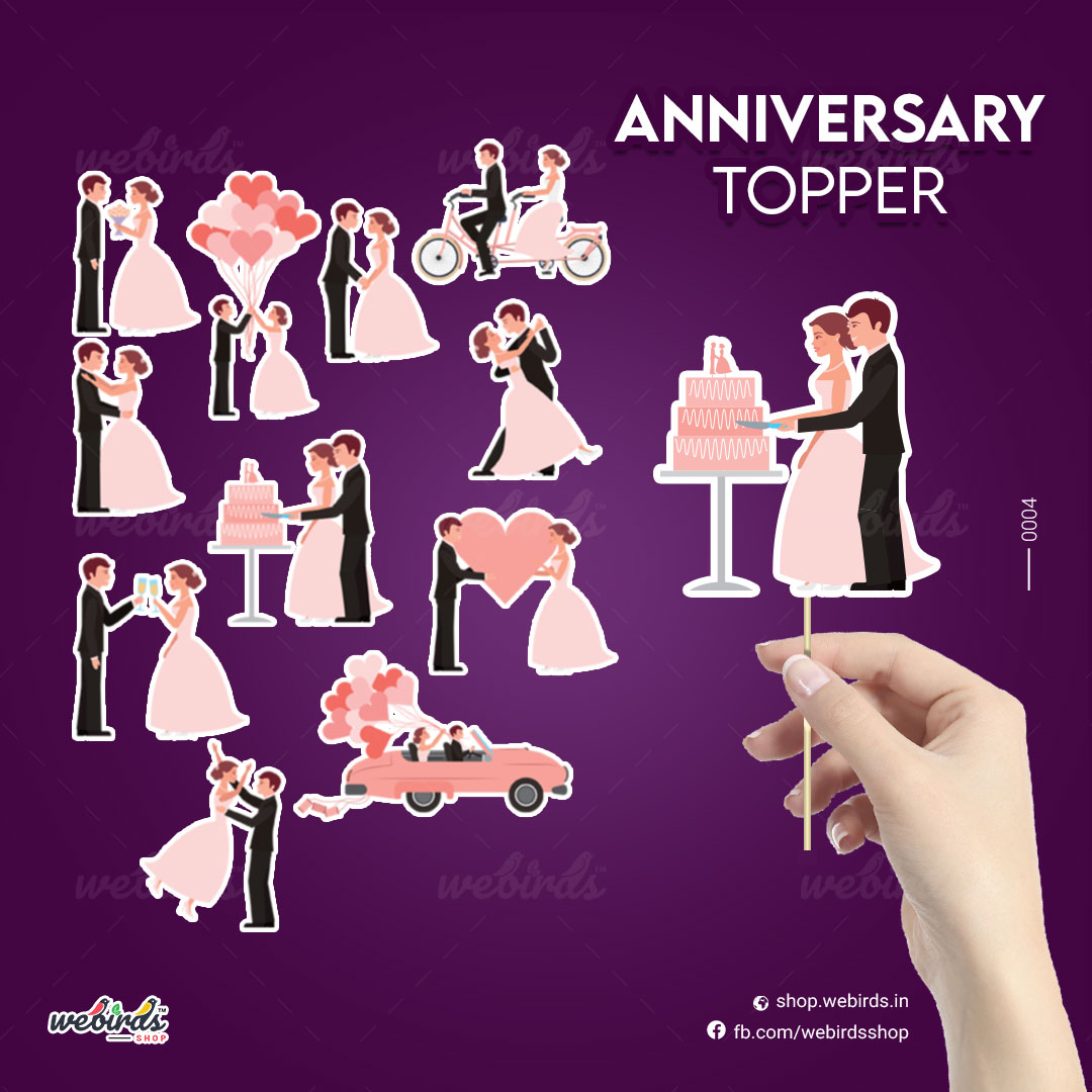 Anniversary Topper By Webirds