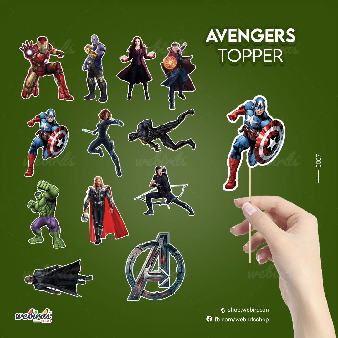 Avengers Topper By Webirds