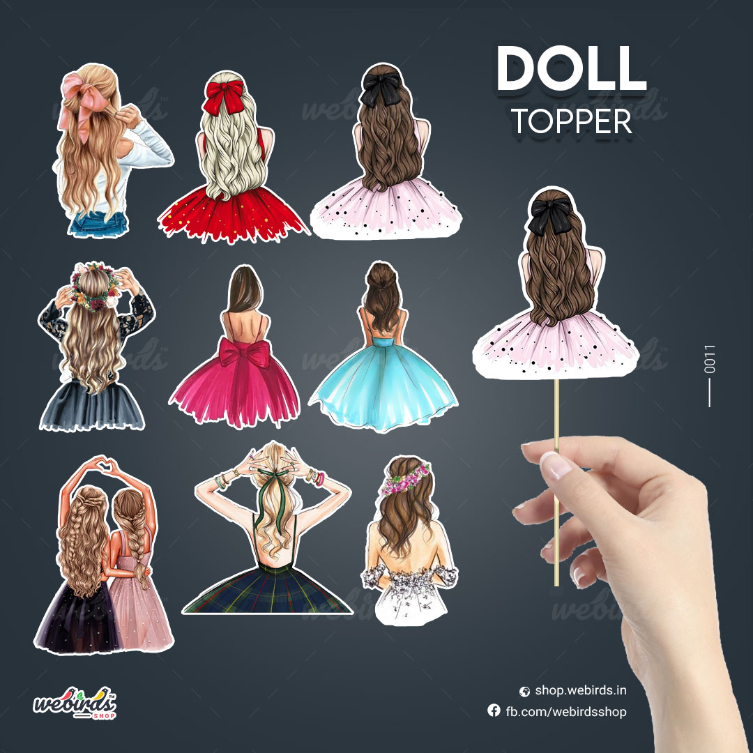 Doll Topper By Webirds