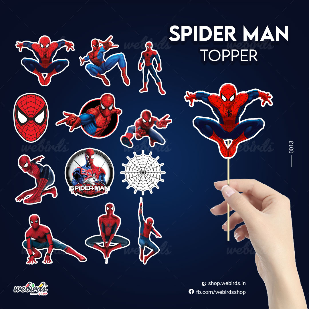 Spider Man Topper By Webirds