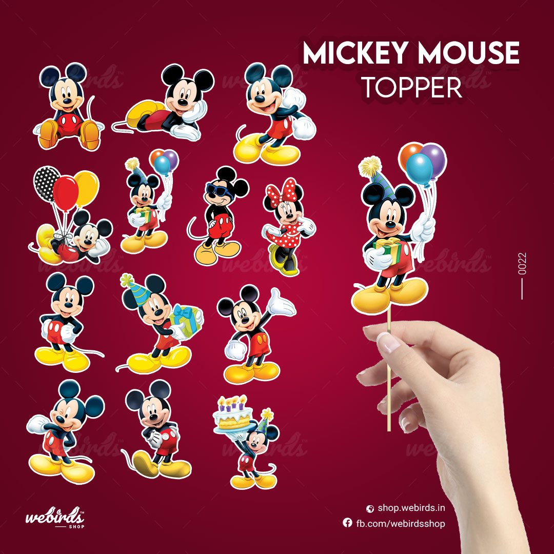 Mickey Mouse Topper By webirds