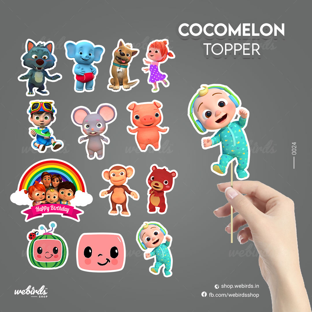 Cocomelon Topper By Webirds