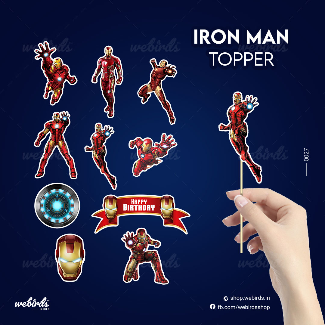 Iron Man Topper By Webirds